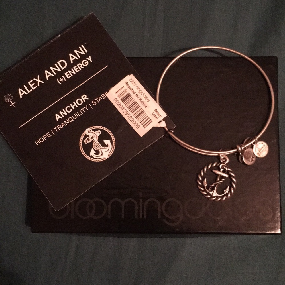 Alex and Ani- silver bracelet